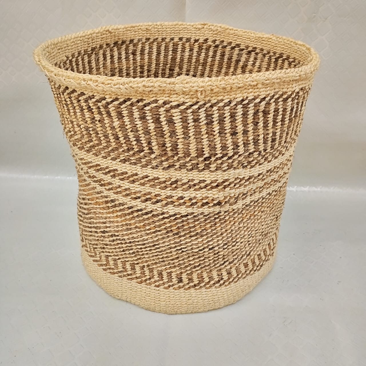 Handmade Woven Sisal Sling Bag - Boho Eco-Friendly Crossbody Bag | Sustainable Natural Fiber Purse | African Artisan Handcrafted Bag