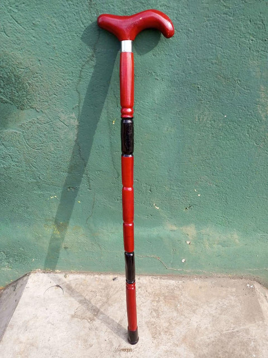 African wood Original Hiking Walking stick/Handmade Kenya Africa Mahogany Hardwood UnisexCane/Hand designed Cane/ Wooden walking stick