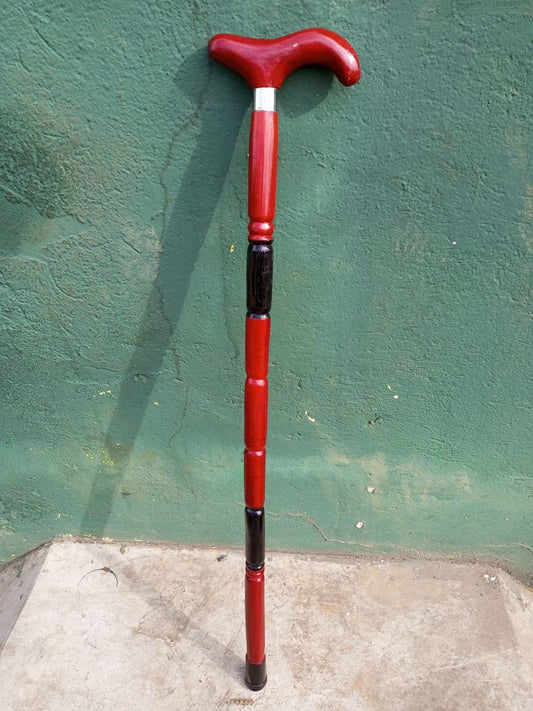 African wood Original Hiking Walking stick/Handmade Kenya Africa Mahogany Hardwood UnisexCane/Hand designed Cane/ Wooden walking stick