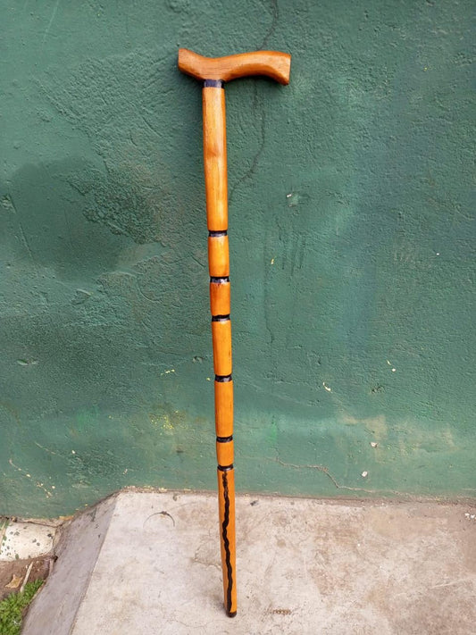 African wood Original Hiking Walking stick/Handmade Kenya Africa Mahogany Hardwood UnisexCane/Hand designed Cane/ Wooden walking stick