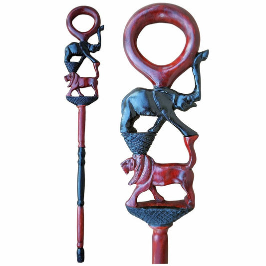 African wood Original Hiking Walking stick/Handmade Kenya Africa Mahogany Hardwood UnisexCane/Hand designed Cane/ Wooden walking stick