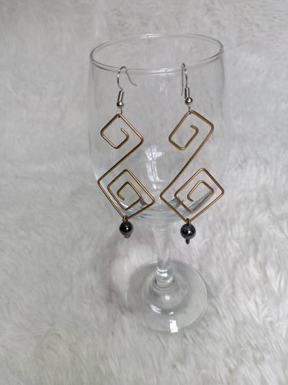 Maasai earrings / Set of 6 African earrings /brass earrings /Jewelry /Jewellery /African brass earrings, christmas earrings for loved ones.