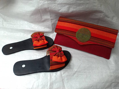 Handmade African Beaded Sandals/Authentic Maasai-Style Leather Flip-Flops Women/Boho Beach Sandals/Comfortable Summer Sandal African Gifts