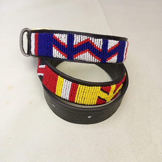 Maasai belt, Leather belt, Beaded belt, Handmade belt, Christmas gifts for loved ones African beaded belt, unisex belt, Casual belt, Boho