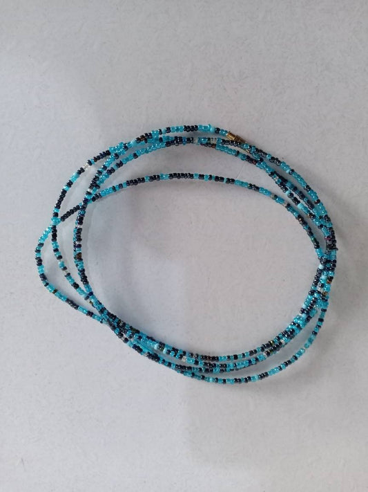 Handmade Waist Beads for Women/African Beaded Body Jewelry/Boho Style, Weight Loss, Belly Chain, Custom Size