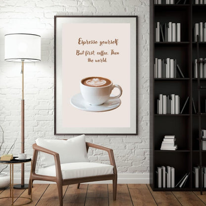 Espresso Lover's Digital Art Print,Perfect Coffee Quote for Kitchen,Home Decor,Coffee Shop Wall Art,Instant Download,Coffee Enthusiast Gift