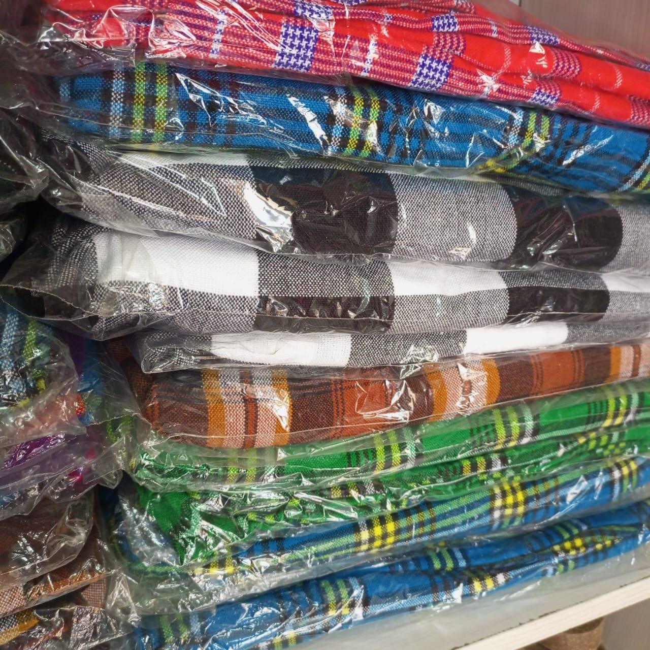 Authentic Maasai Shuka Blanket - Traditional African Tribal Wrap, Red Plaid Safari Blanket for Home Décor or Outdoor Adventures wholesale