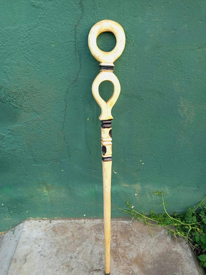 African wood Original Hiking Walking stick/Handmade Kenya Africa Mahogany Hardwood UnisexCane/Hand designed Cane/ Wooden walking stick