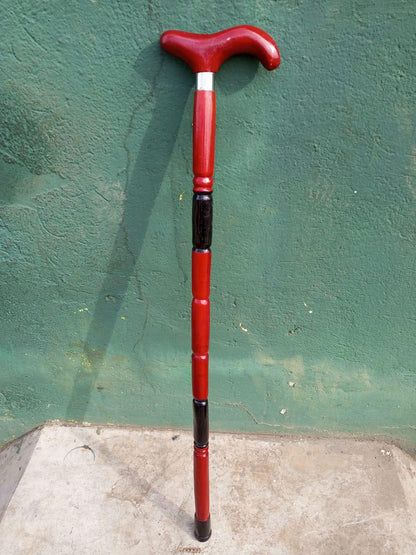 African wood Original Hiking Walking stick/Handmade Kenya Africa Mahogany Hardwood UnisexCane/Hand designed Cane/ Wooden walking stick