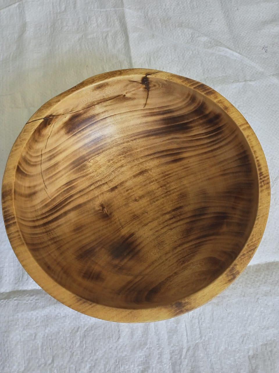 Handmade Wooden Bowl Candle | Christmas Soy Candle bowl| Holiday Gift | Rustic Home Decor | Aromatherapy Candle in Wooden Bowl