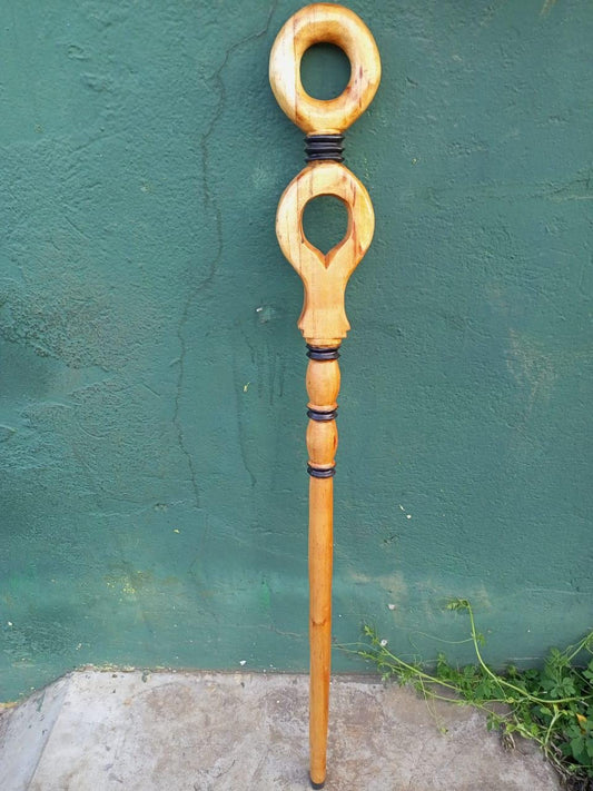 African wood Original Hiking Walking stick/Handmade Kenya Africa Mahogany Hardwood UnisexCane/Hand designed Cane/ Wooden walking stick