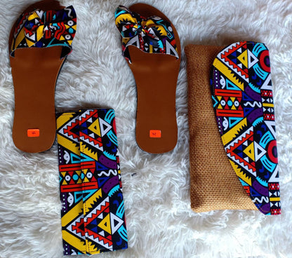 Handmade African Beaded Sandals/Authentic Maasai-Style Leather Flip-Flops Women/Boho Beach Sandals/Comfortable Summer Sandal African Gifts